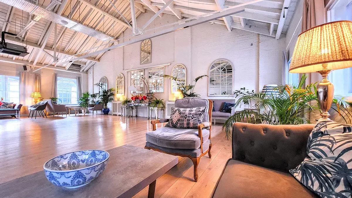 Event Space in a Renovated Paper Factory in Old Street